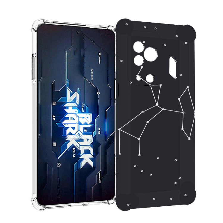 

Чехол MyPads знак зодиака стрелец 6 для Xiaomi Black Shark 5 Pro, Прозрачный, Tocco