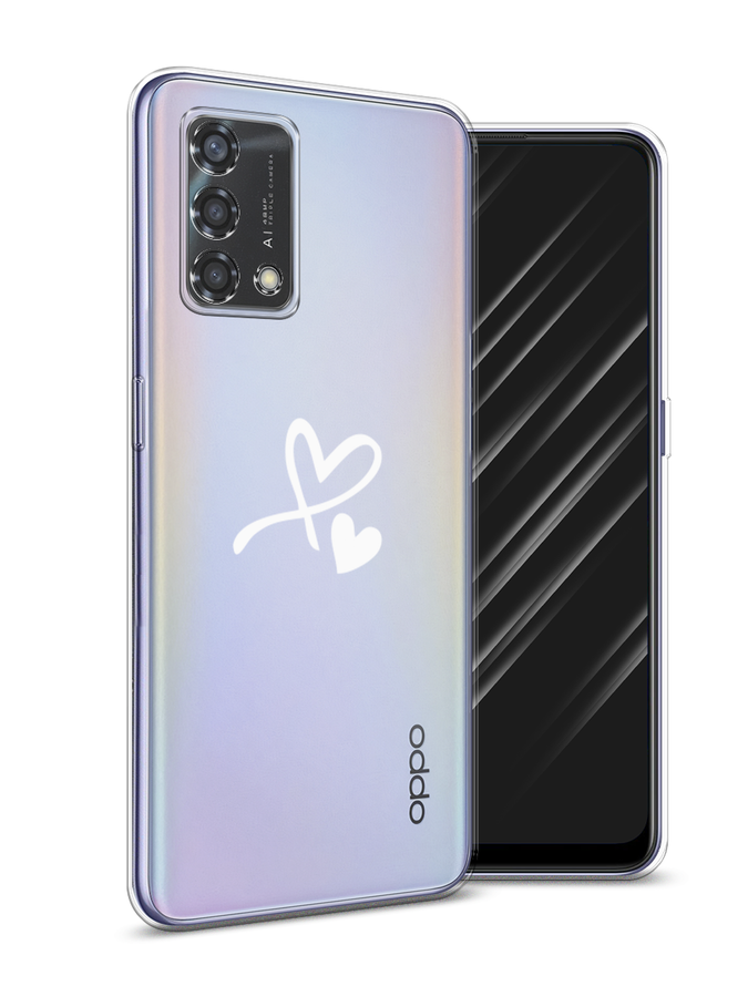 

Чехол Awog на Oppo Reno 6 Lite "Сердечко минимализм", Разноцветный, 259550-6