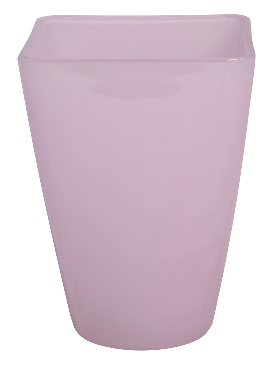 

Кашпо NiNaGlass _91-022-ф125/h170 Холли проз.крш.нежно.роз.флуор.опак.