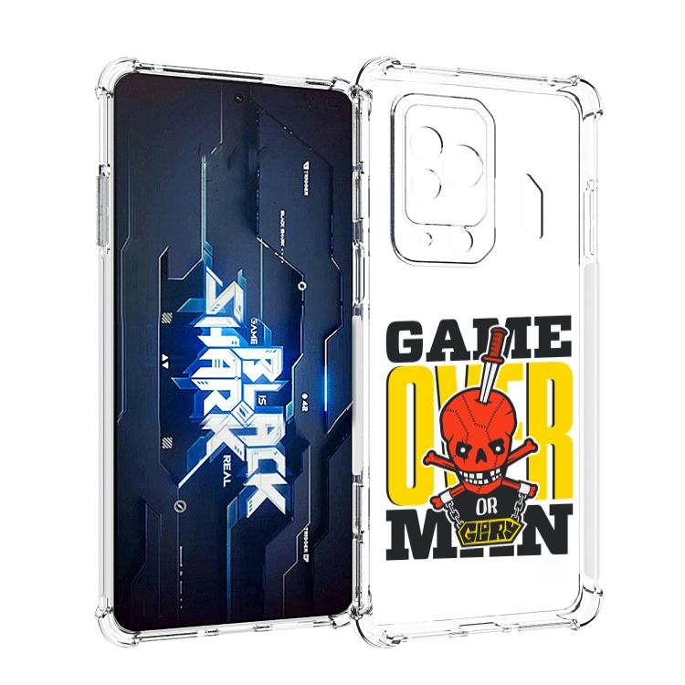 

Чехол MyPads игра-окончена-парень для Xiaomi Black Shark 5 Pro, Прозрачный, Tocco