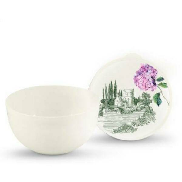 

Миска с крышкой 0,6л Toile de Jouy, Белый
