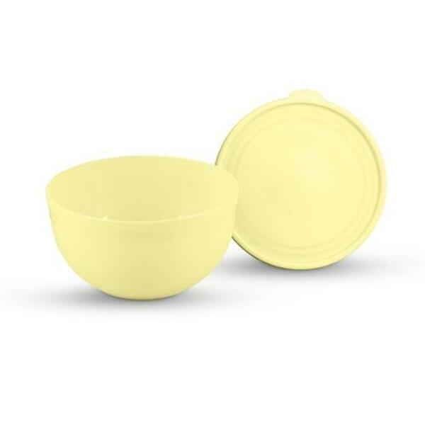 

Миска с крышкой 2л LINE, Желтый