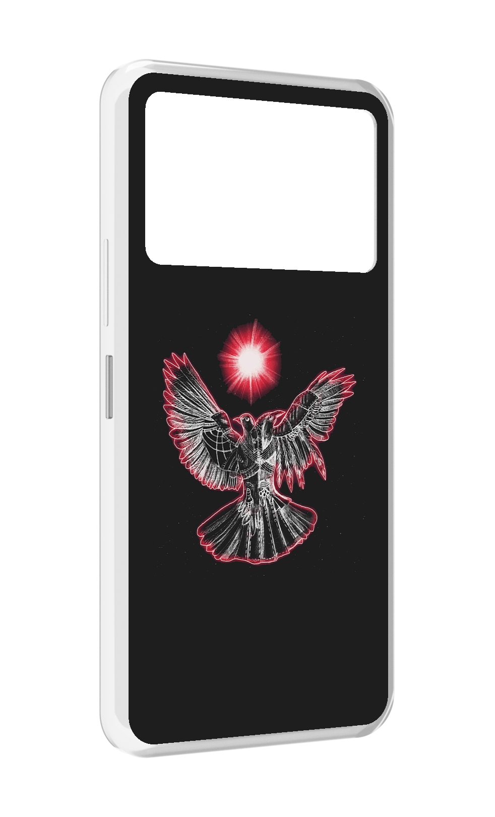 

Чехол MyPads pyrokinesis валькирия для Infinix NOTE 12 VIP (X672), Прозрачный, Tocco