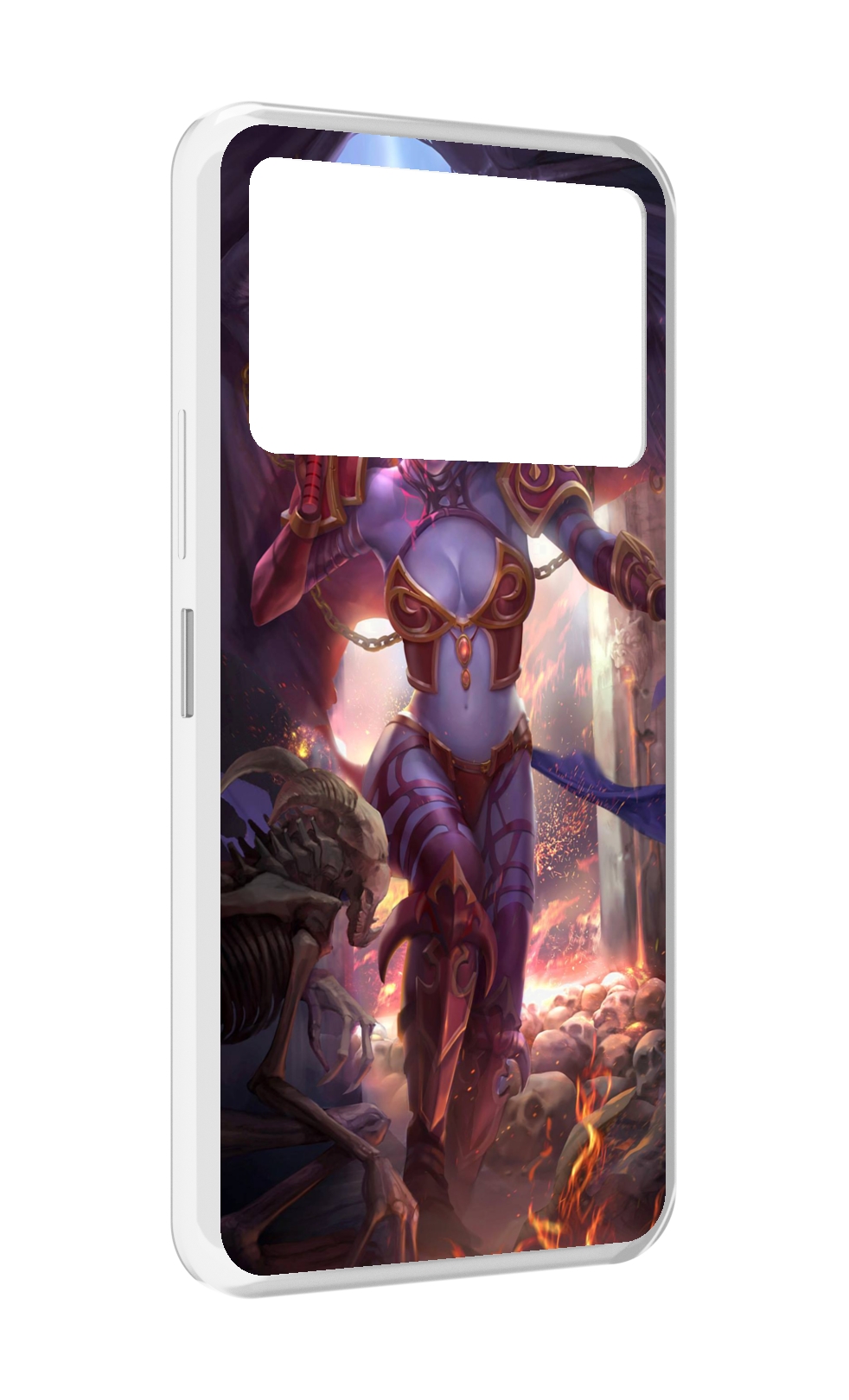 

Чехол MyPads queen of pain dota 2 для Infinix NOTE 12 VIP (X672), Прозрачный, Tocco
