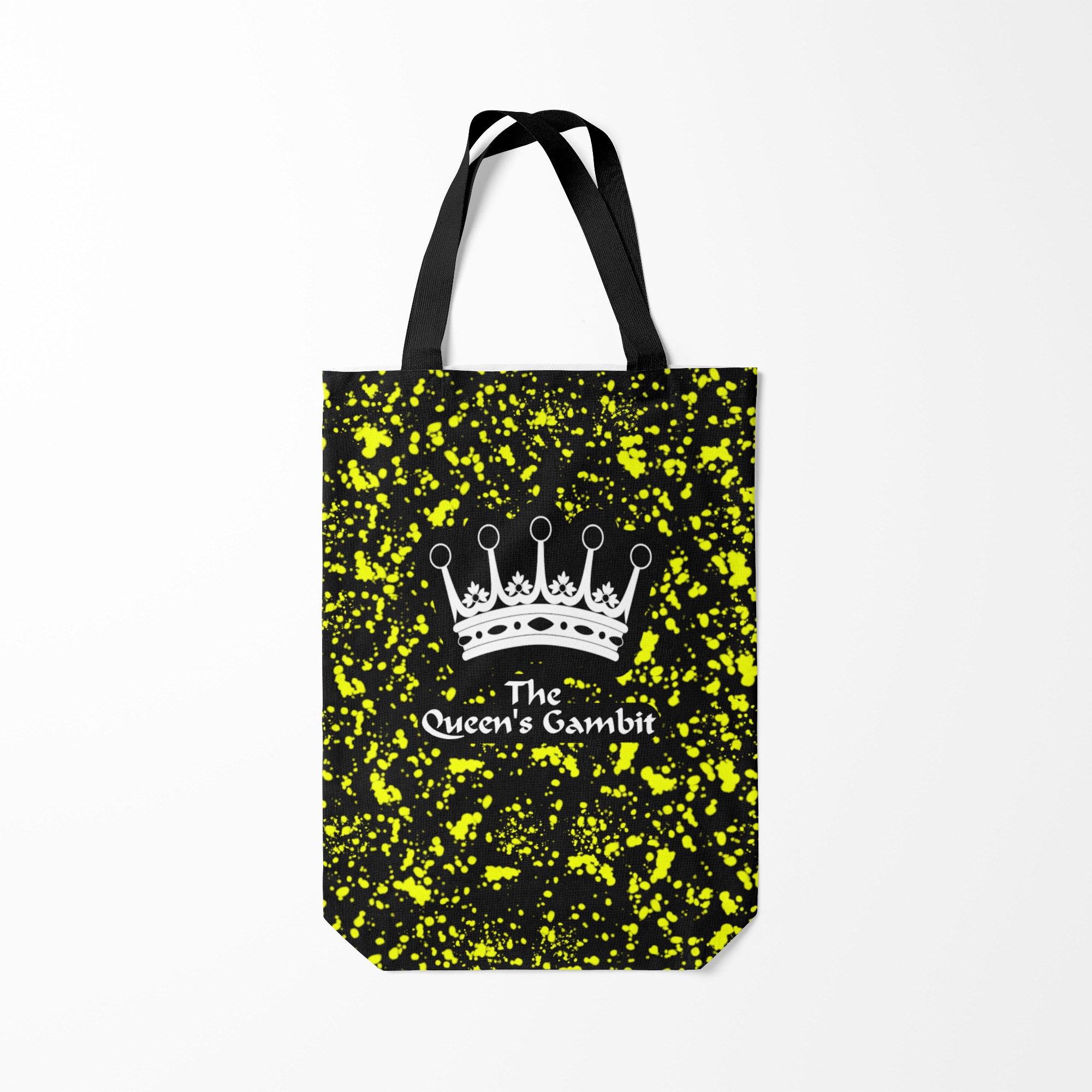 

Сумка шoппер унисекс Burnettie The Queens Gambit, черный, The Queens Gambit