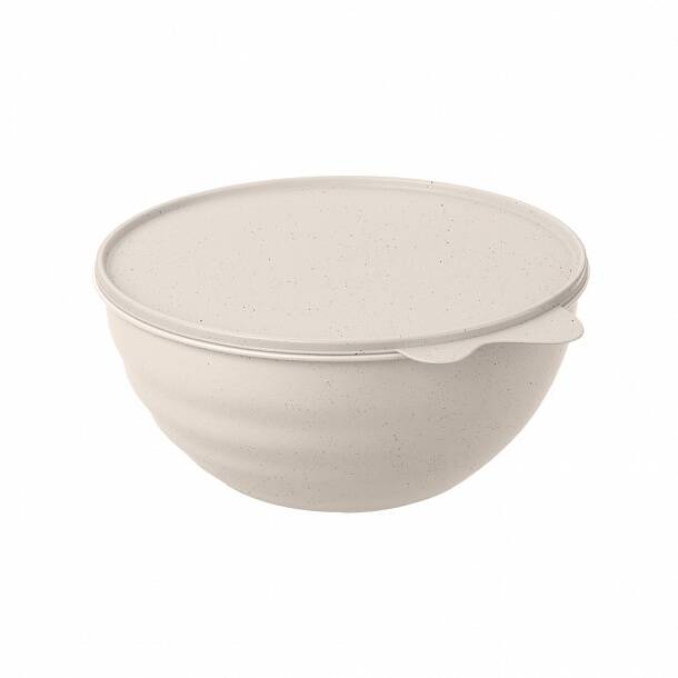 

Миска с крышкой WAVE 0,85л, Бежевый