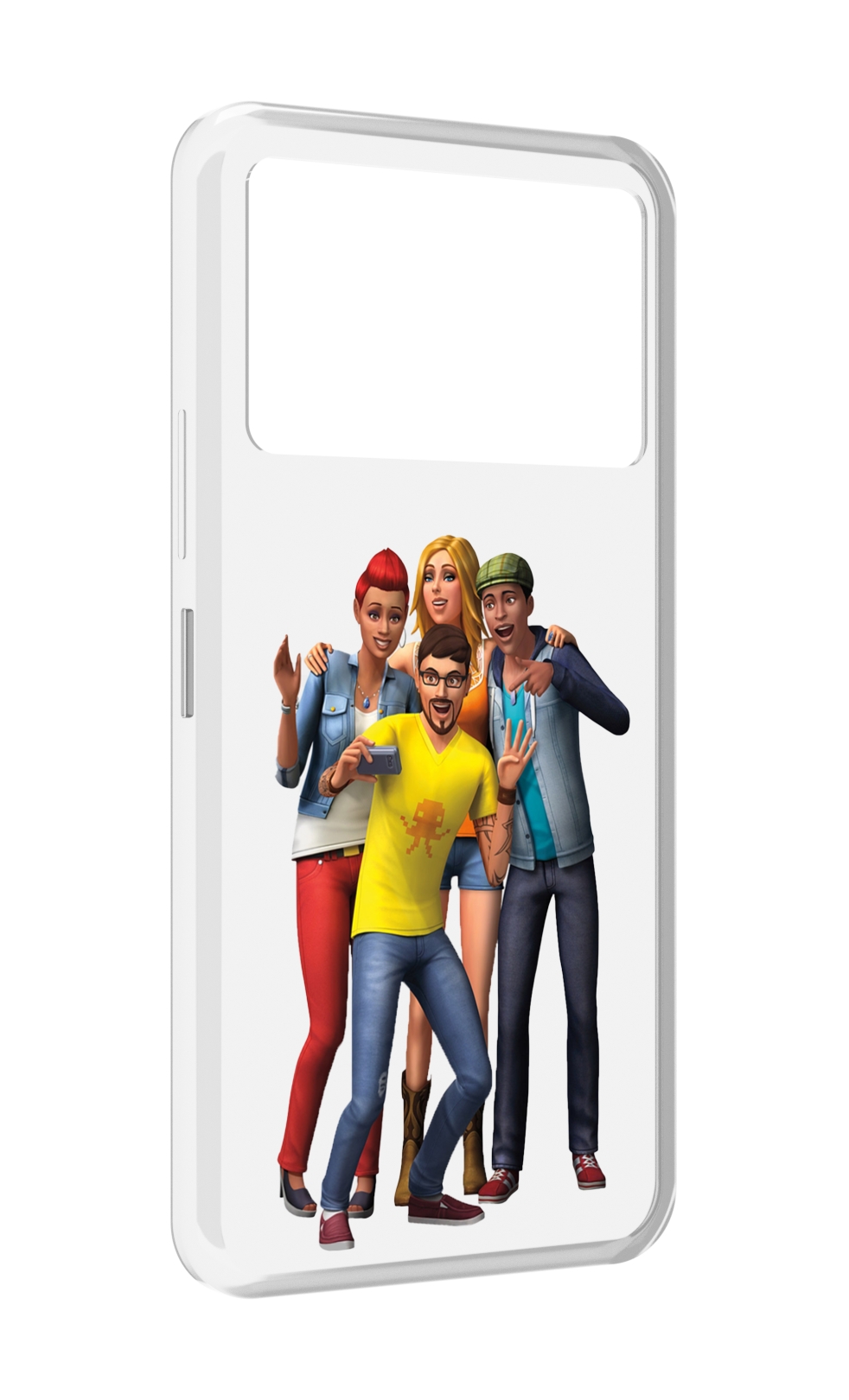 

Чехол MyPads sims для Infinix NOTE 12 VIP (X672), Прозрачный, Tocco