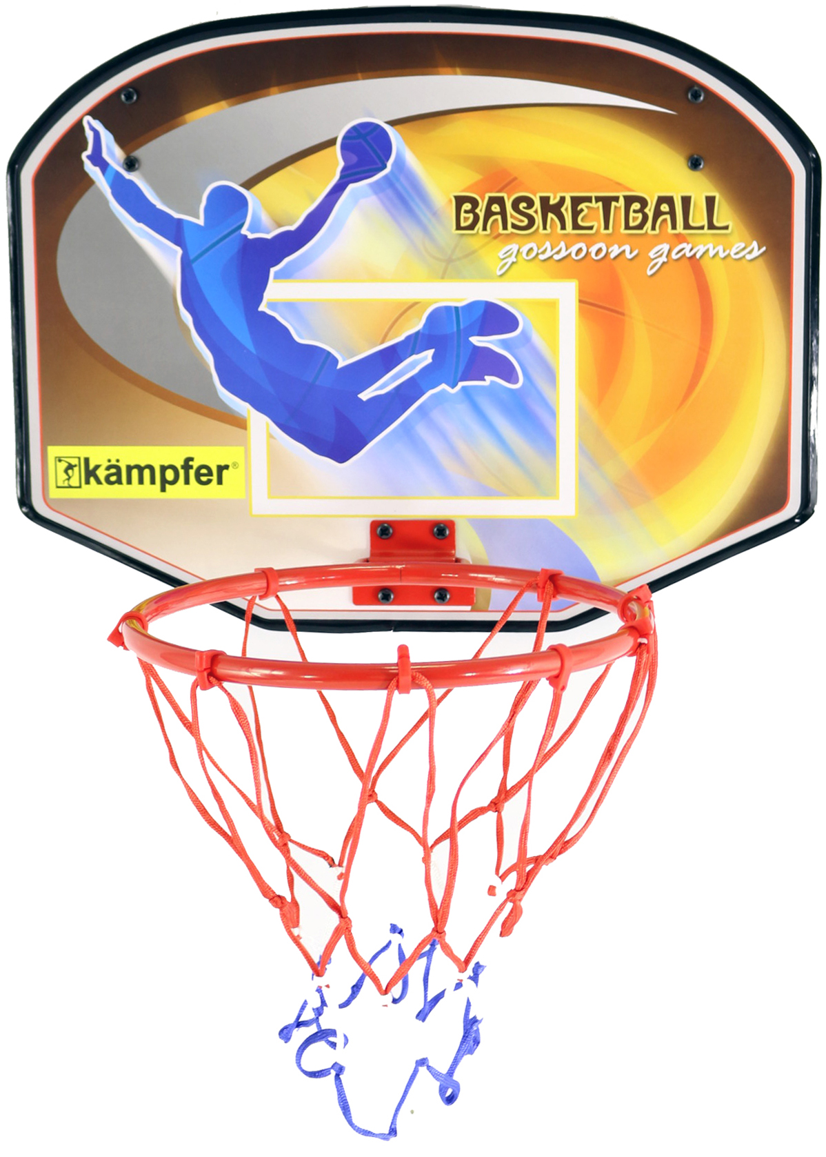 фото Щит баскетбольный с мячом и насосом kampfer bs01539