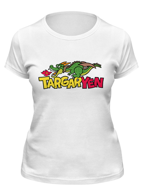

Футболка женская Printio Таргариен (targaryen) белая 2XL, Таргариен (targaryen)