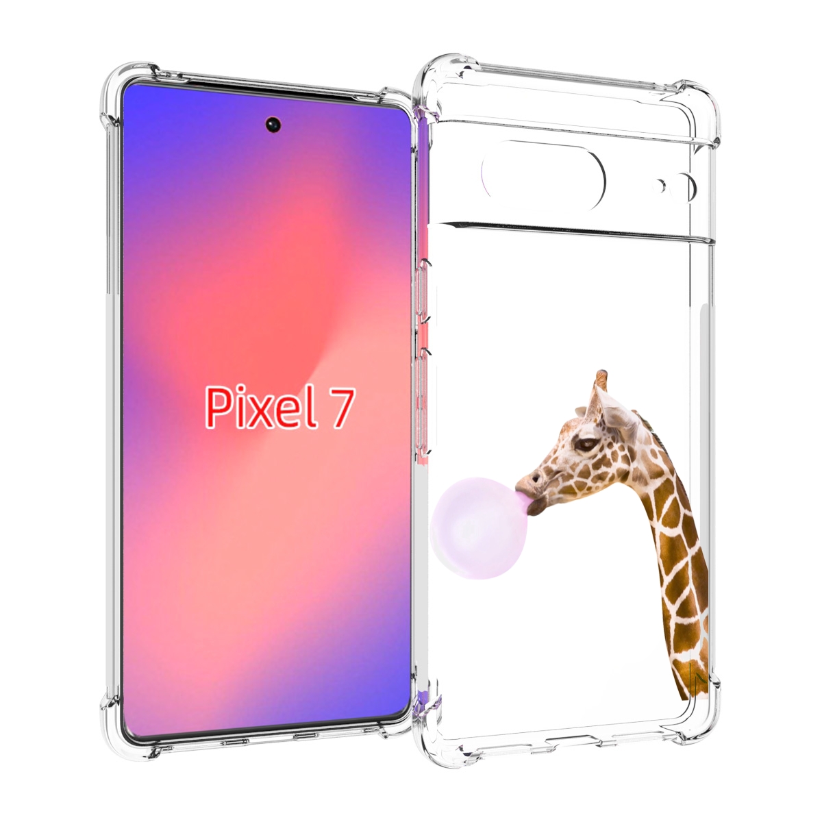 

Чехол Mypads Жираф-С-Жвачкой Для Google Pixel 7, Прозрачный, Tocco