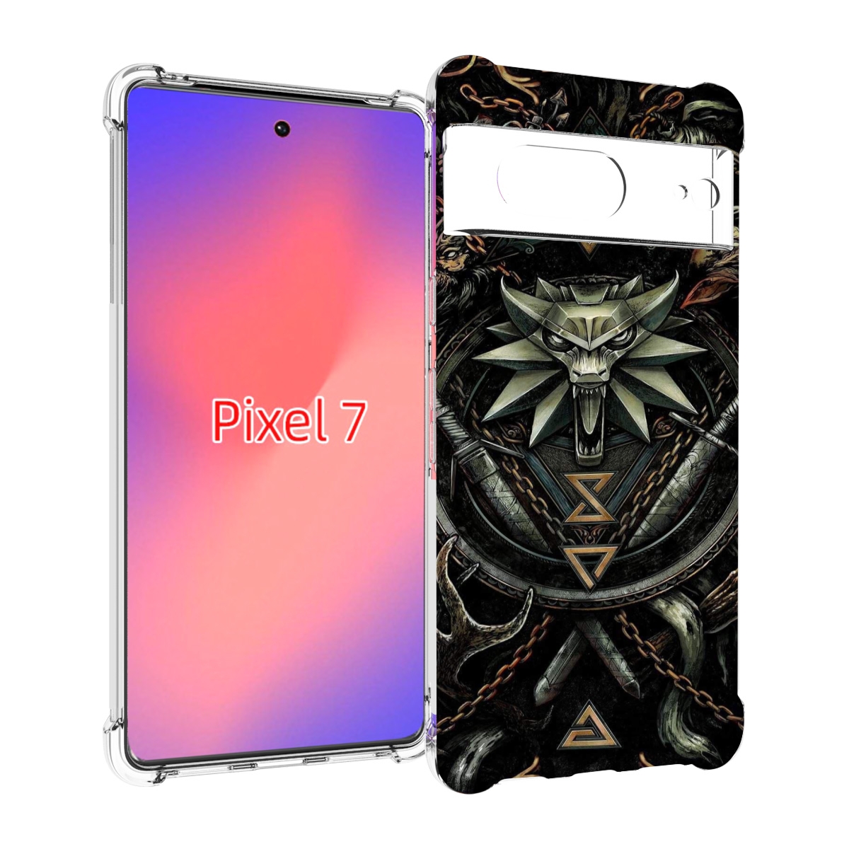 

Чехол Mypads Загружено Для Google Pixel 7, Прозрачный, Tocco
