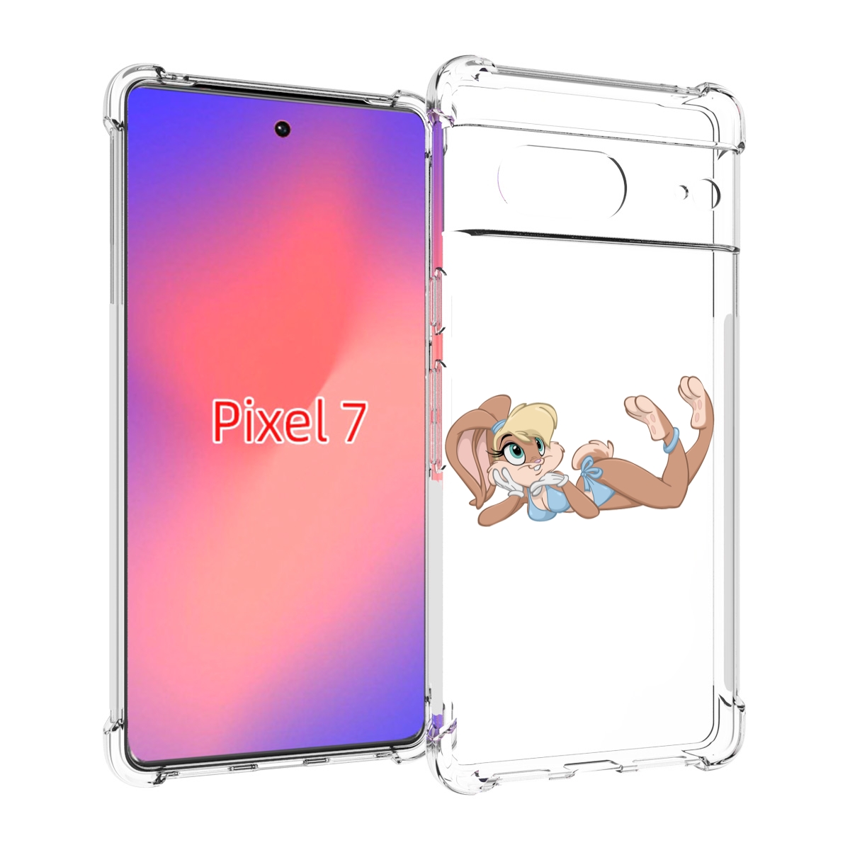 Чехол Mypads Зайка-В-Купальнике Для Google Pixel 7