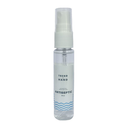 

Санитайзер Trend&Hand Antiseptic, спрей, 30 мл