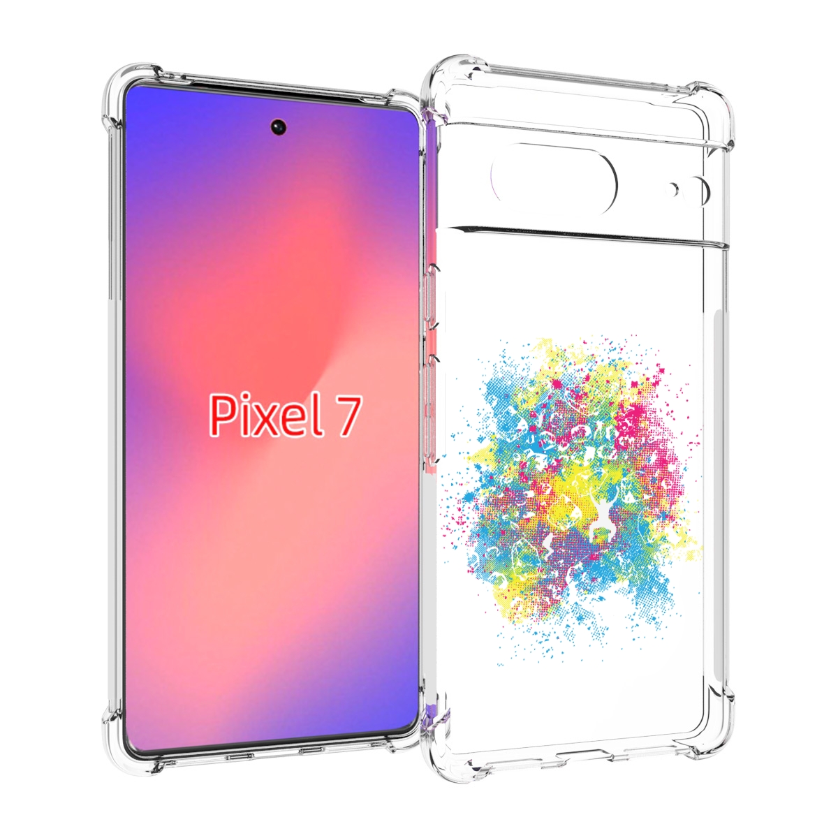 

Чехол Mypads Акварель Абстракция Для Google Pixel 7, Прозрачный, Tocco