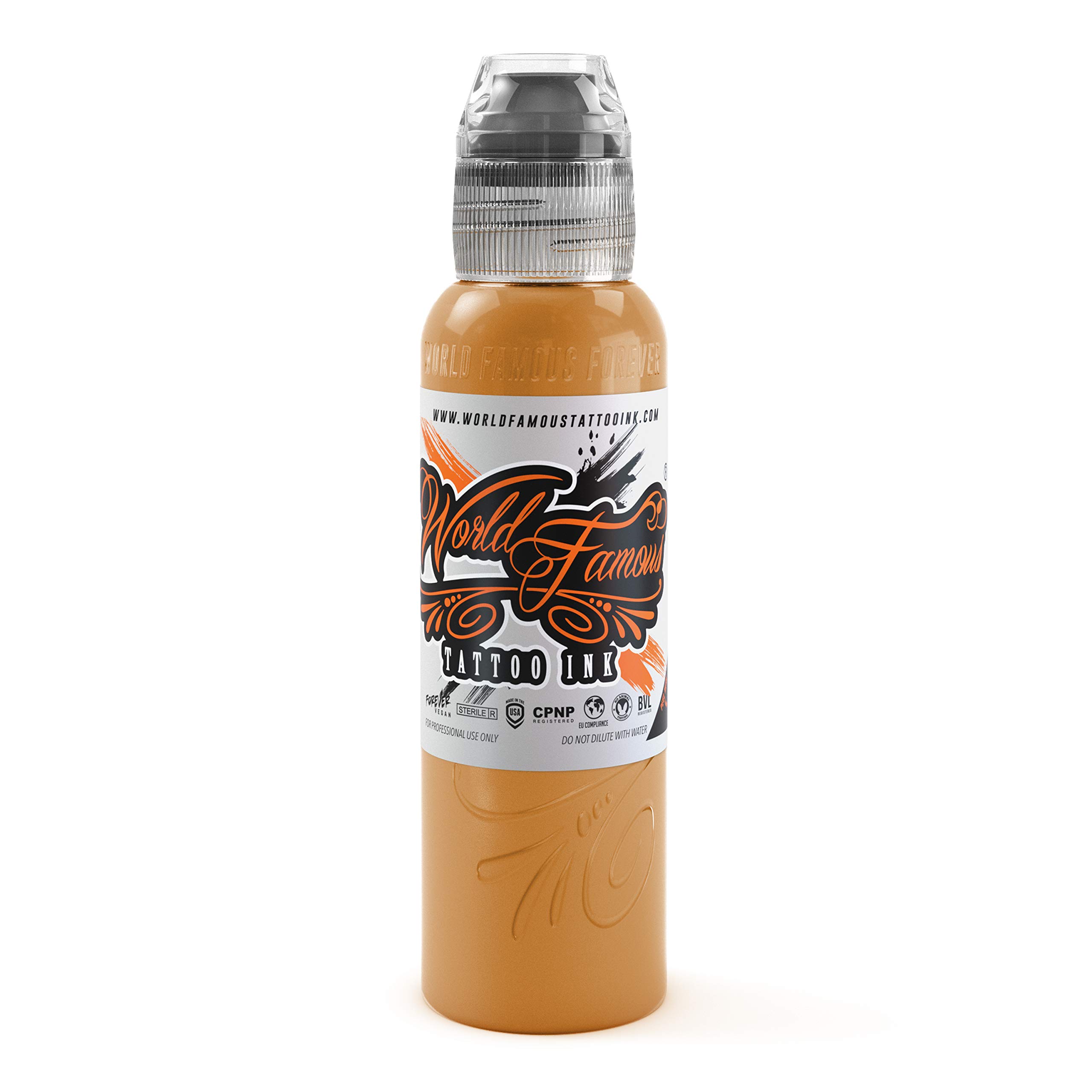 

Тату краска World Famous Tattoo Ink Cleopatra Copper 30мл, Желтый;коричневый, Cleopatra Copper (2 унции - 60 мл)