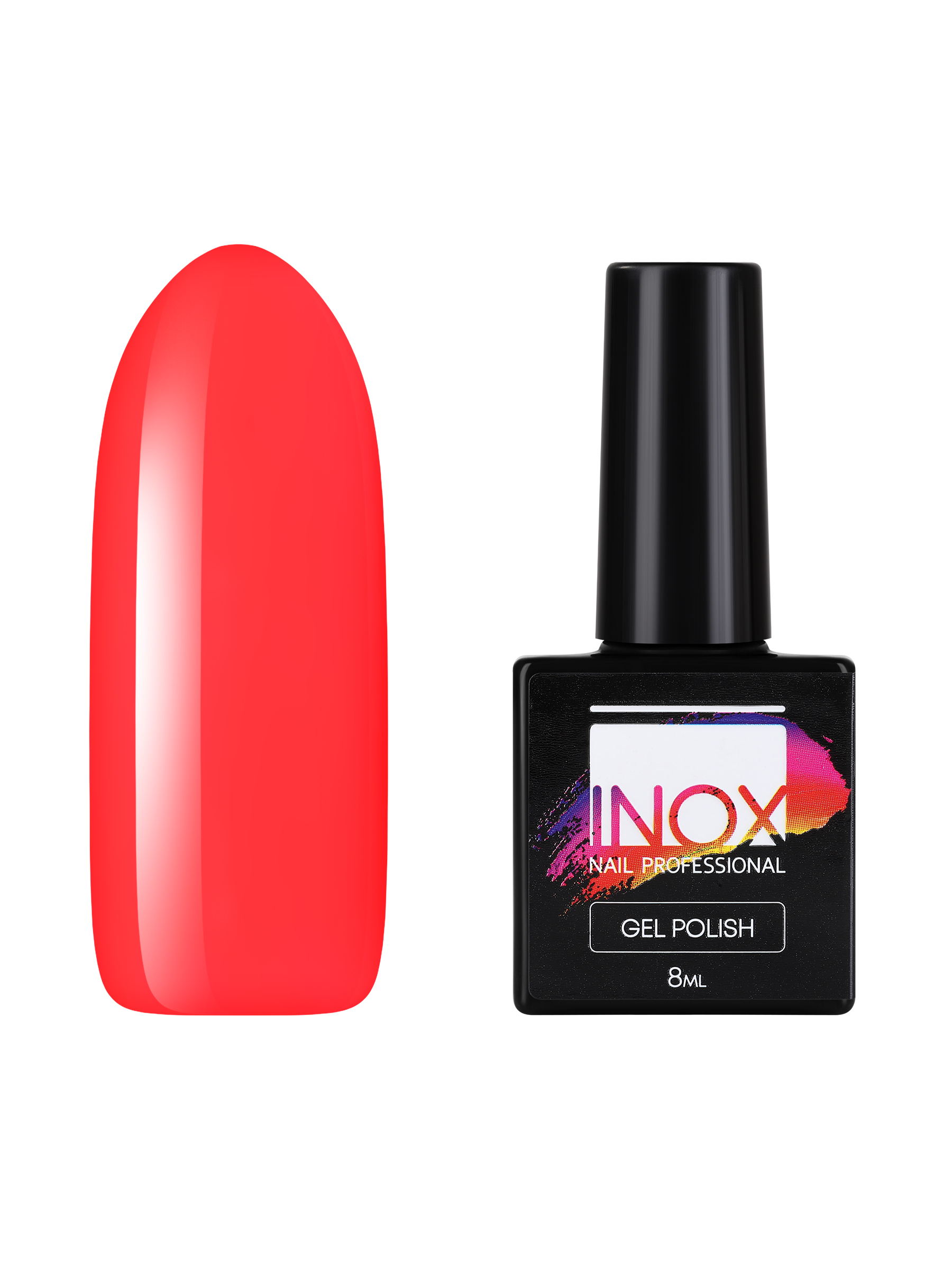 фото Гель-лак inox nail professional №183 пламенный закат