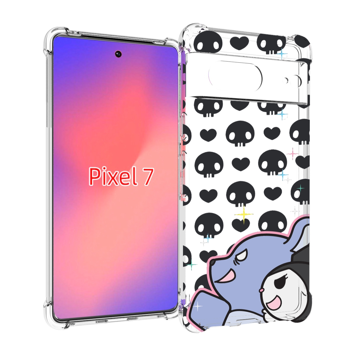 

Чехол Mypads Злые-Мини-Животные Детский Для Google Pixel 7, Прозрачный, Tocco