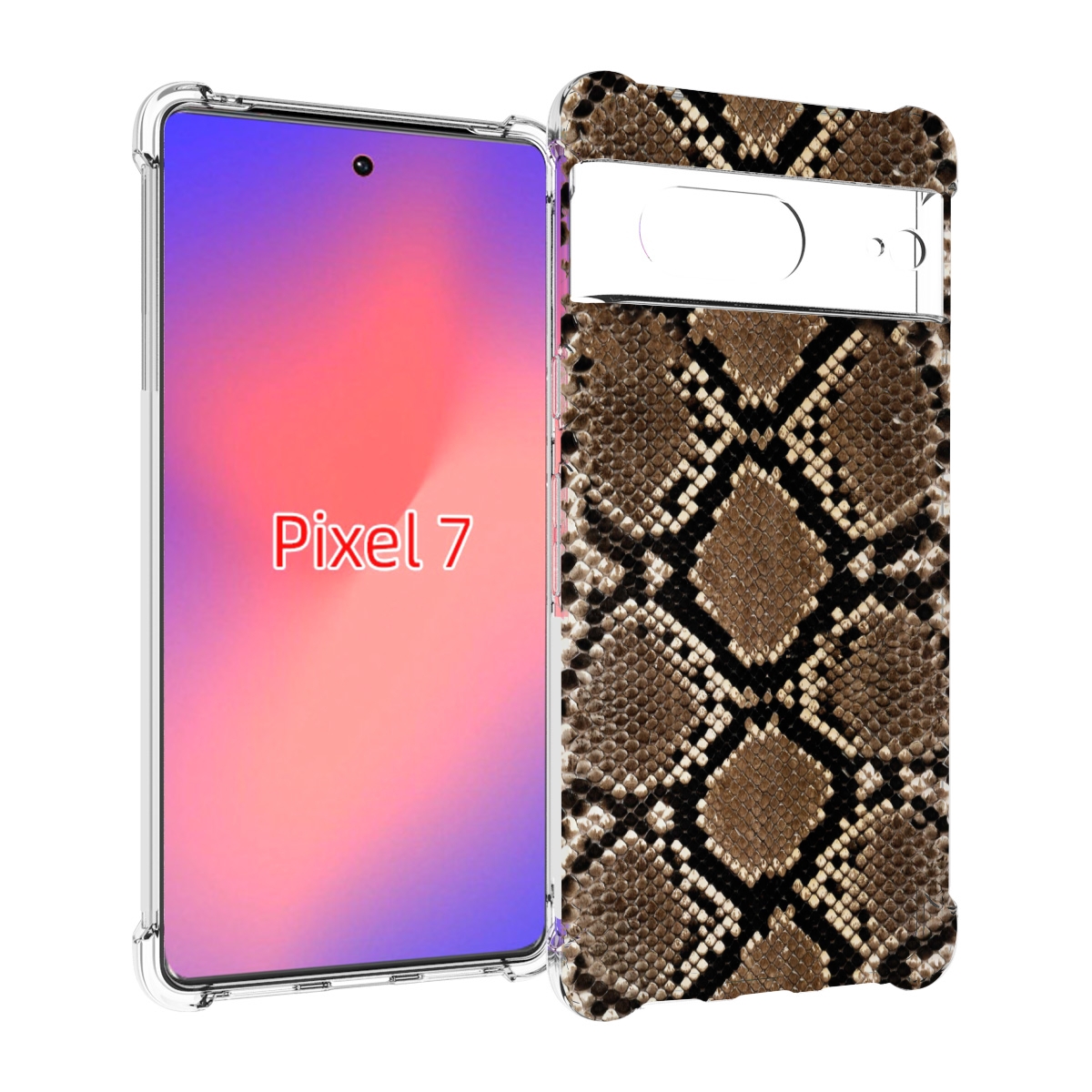 

Чехол Mypads Змеиная Кожа Для Google Pixel 7, Прозрачный, Tocco