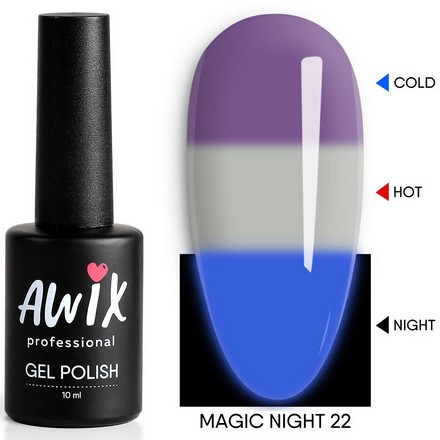 

Гель-лак Awix Professional Magic Night №22