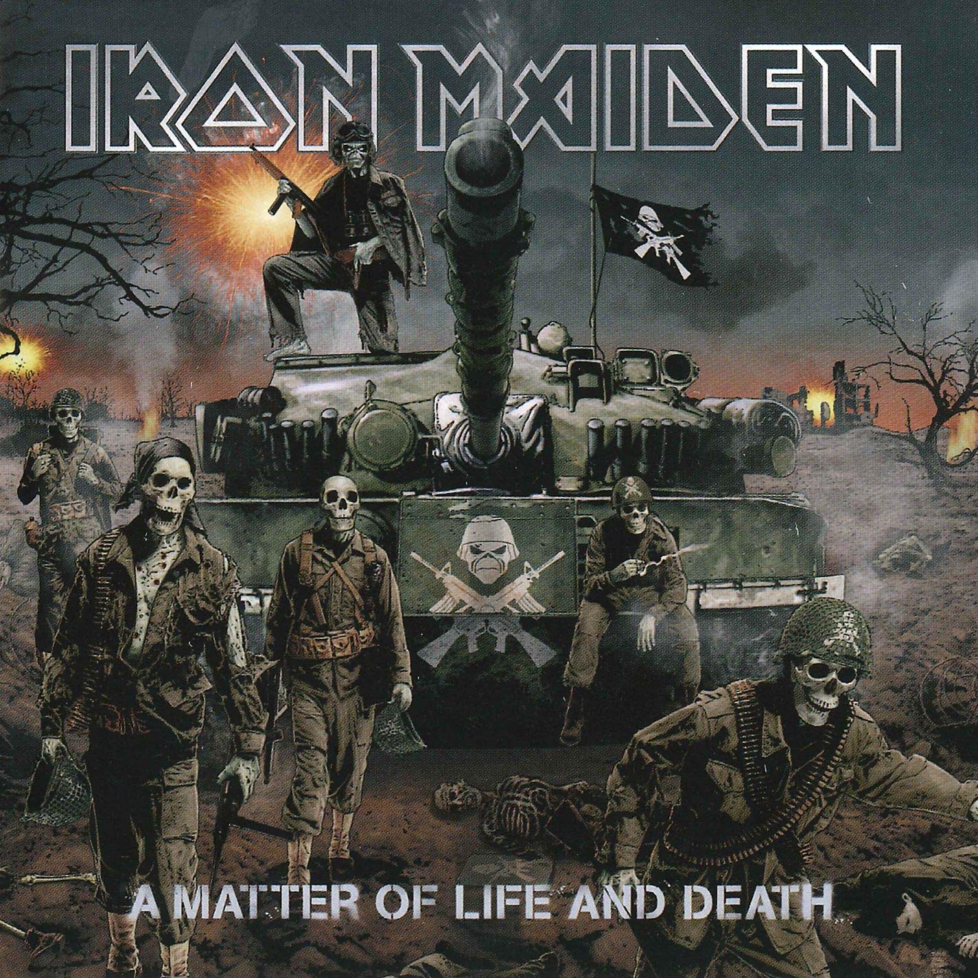 фото Iron maiden a matter of life and death (cd) мистерия звука