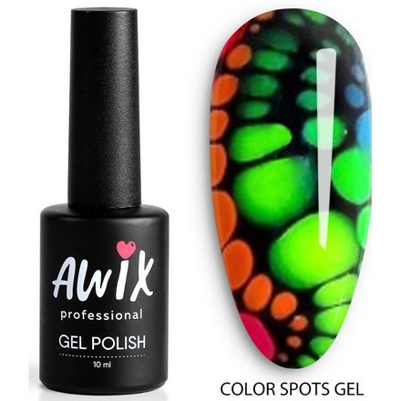 фото Гель-лак awix professional color spots