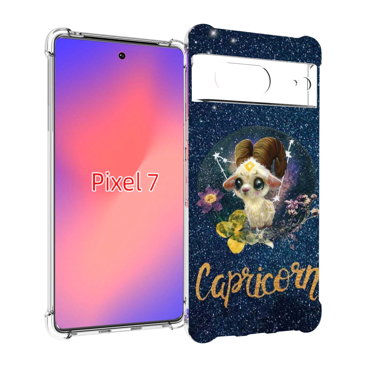 

Чехол Mypads Знак Зодиака Козерог 3 Для Google Pixel 7, Прозрачный, Tocco
