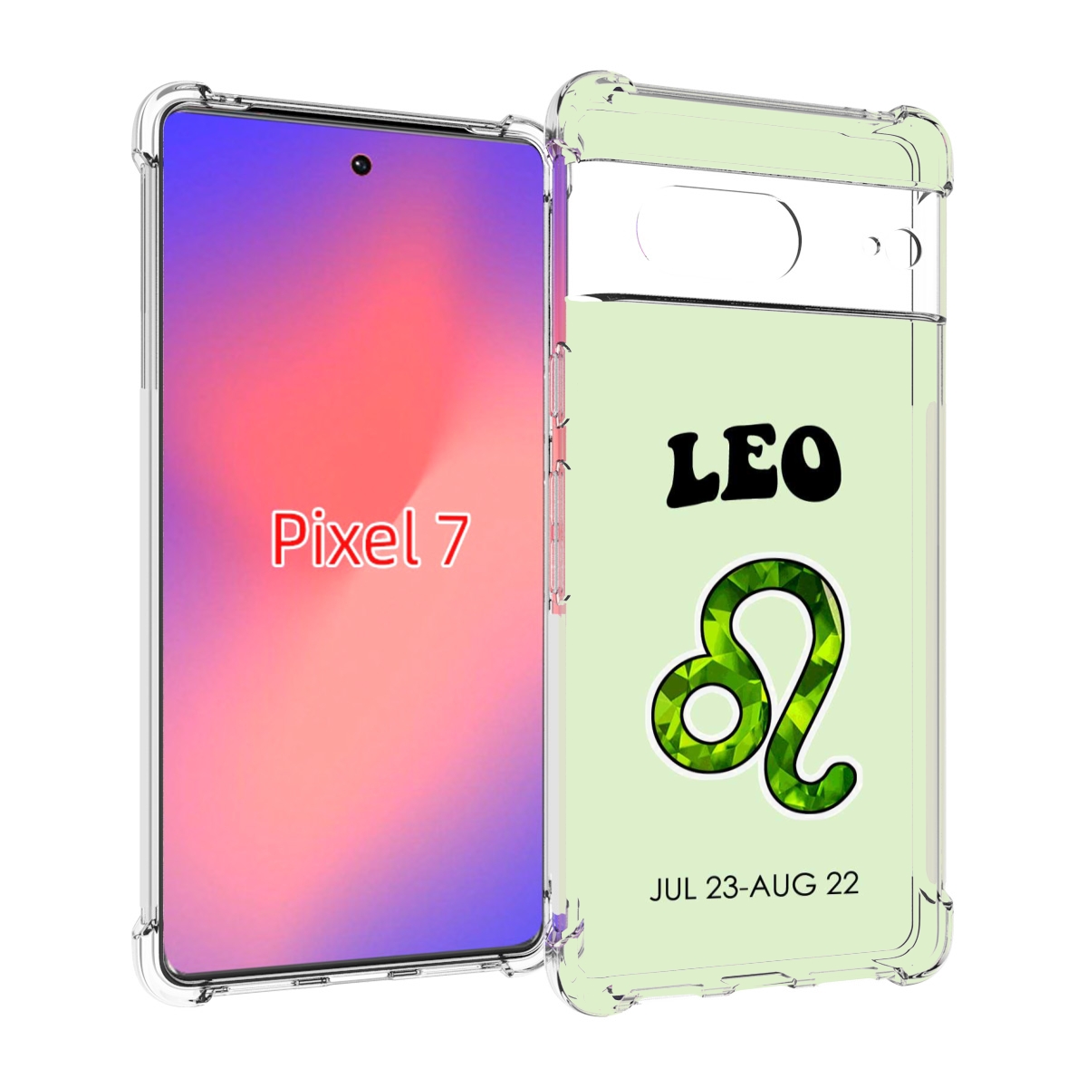 

Чехол Mypads Знак Зодиака Лев 1 Для Google Pixel 7, Прозрачный, Tocco