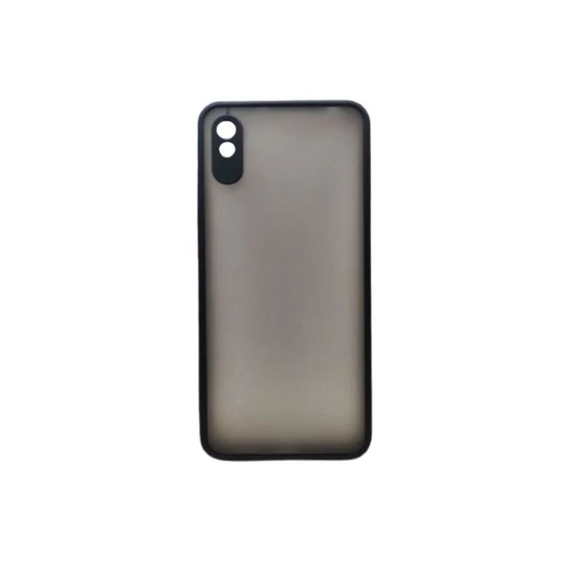 фото Чехол матовый fashion case xiaomi redmi 9a (черный)