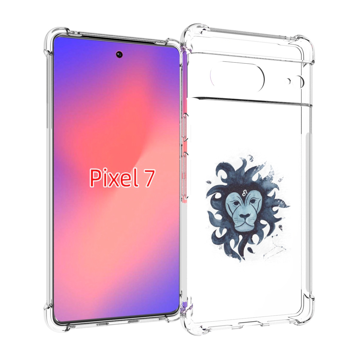 

Чехол Mypads Знак Зодиака Лев 5 Для Google Pixel 7, Прозрачный, Tocco
