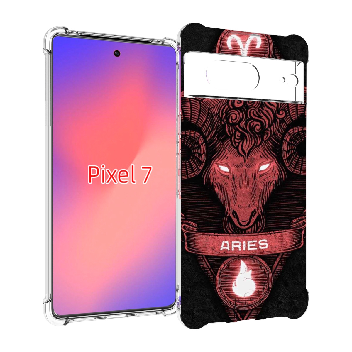 

Чехол Mypads Знак Зодиака Овен 6 Для Google Pixel 7, Прозрачный, Tocco