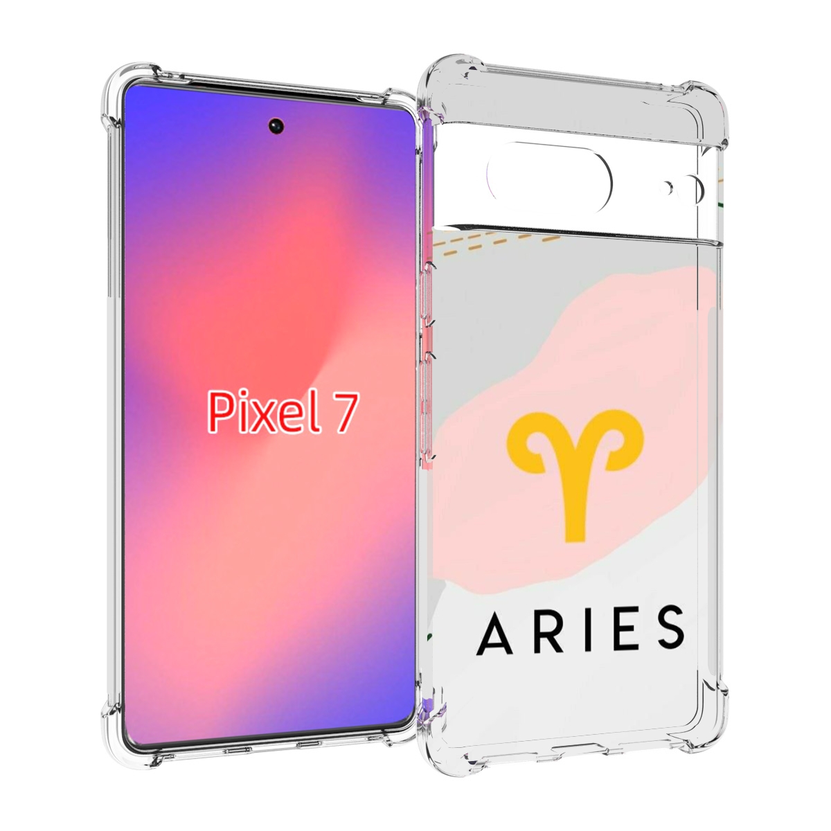 

Чехол Mypads Знак Зодиака Овен 7 Для Google Pixel 7, Прозрачный, Tocco