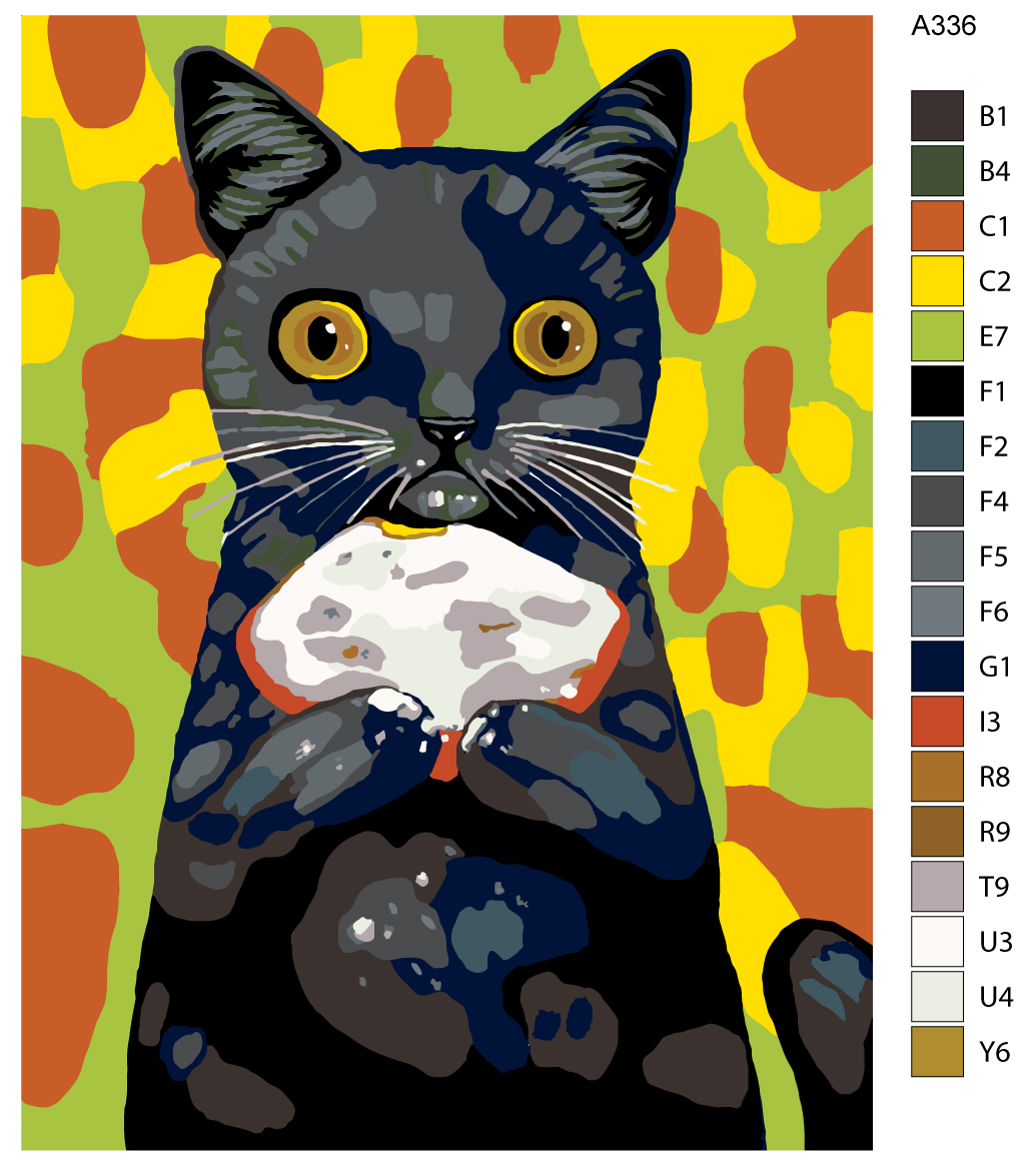 

Картина по номерам, "Живопись по номерам", 36 х 48, A336, A336
