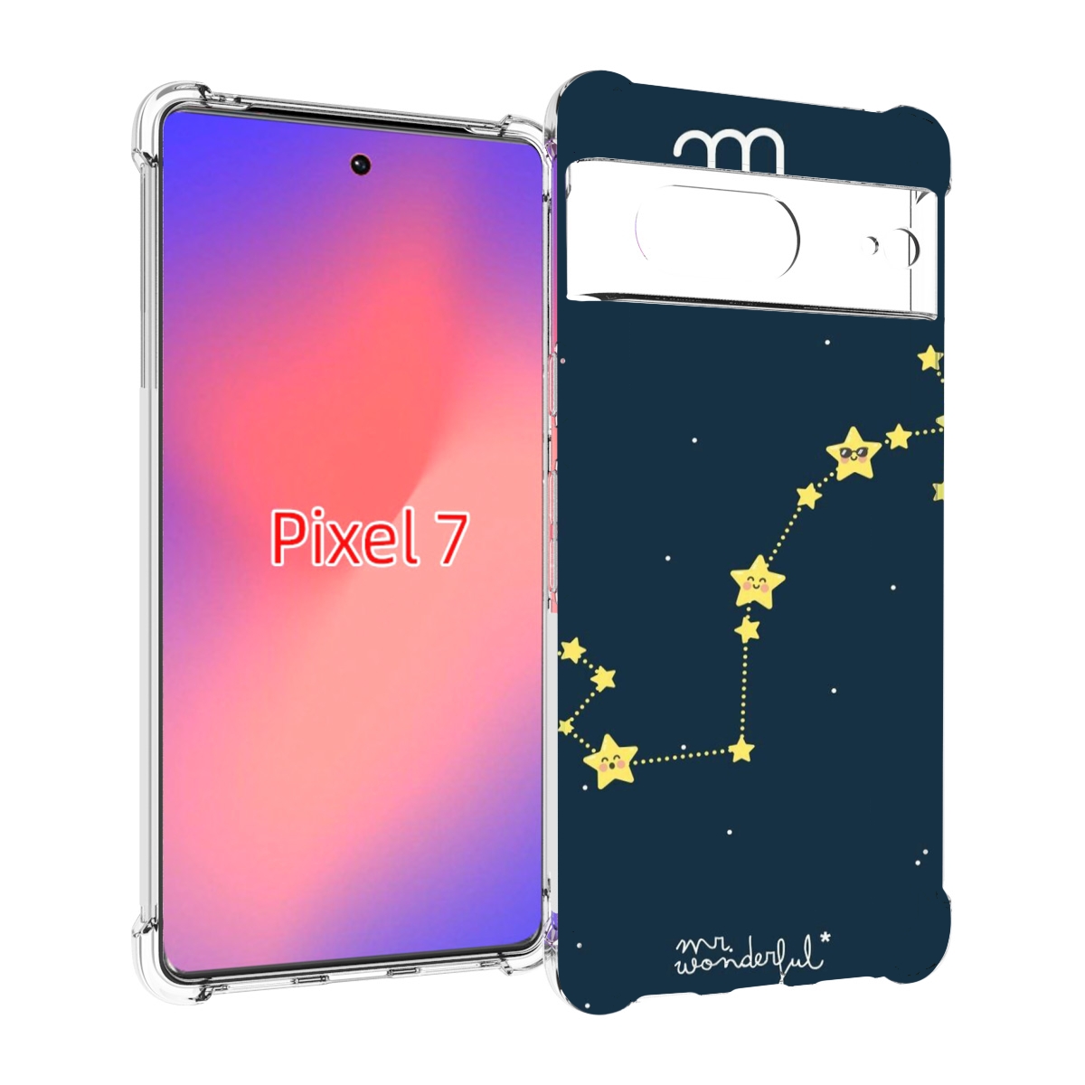 

Чехол Mypads Знак Зодиака Скорпион 1 Для Google Pixel 7, Прозрачный, Tocco