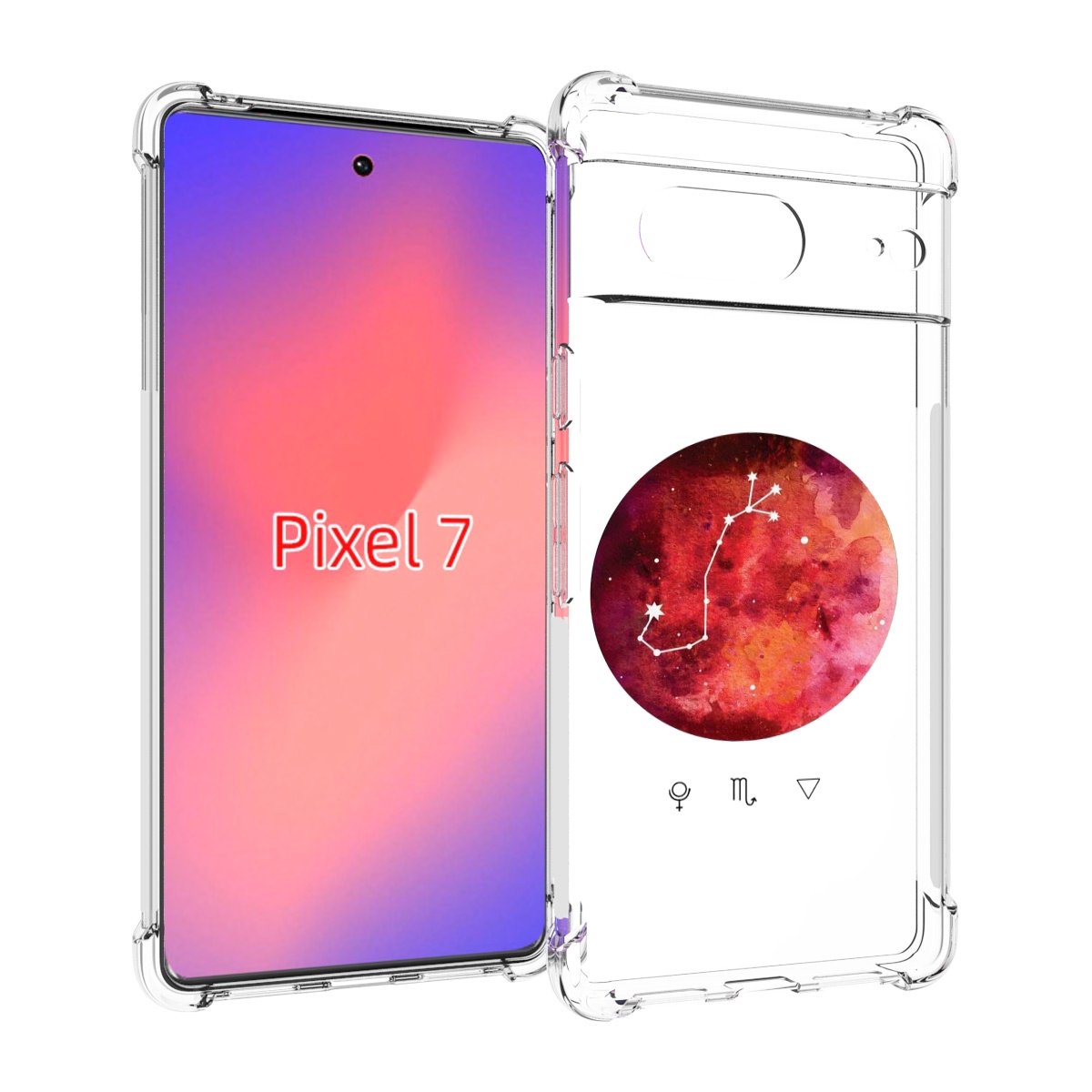 

Чехол Mypads Знак Зодиака Скорпион 6 Для Google Pixel 7, Прозрачный, Tocco