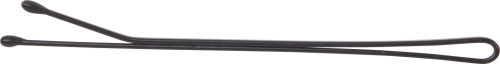 Невидимки Dewal CL3021B прямые черные 70 мм 40 шт