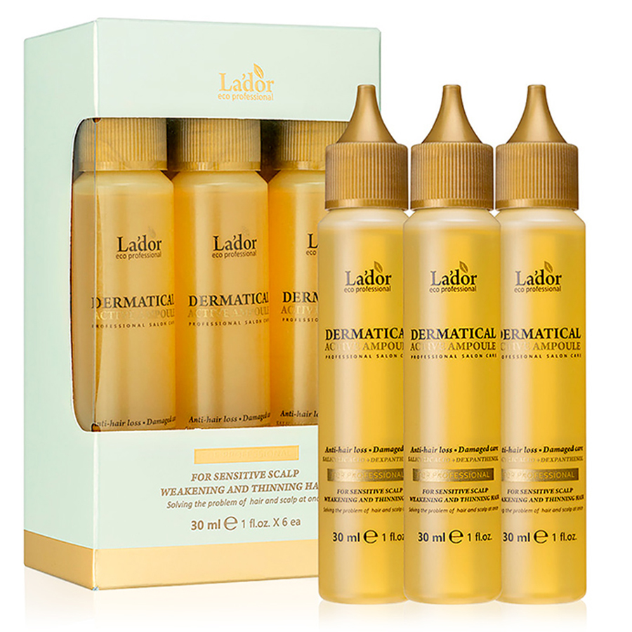 

Филлер для волос La'dor Dermatical Active, 6х30 мл