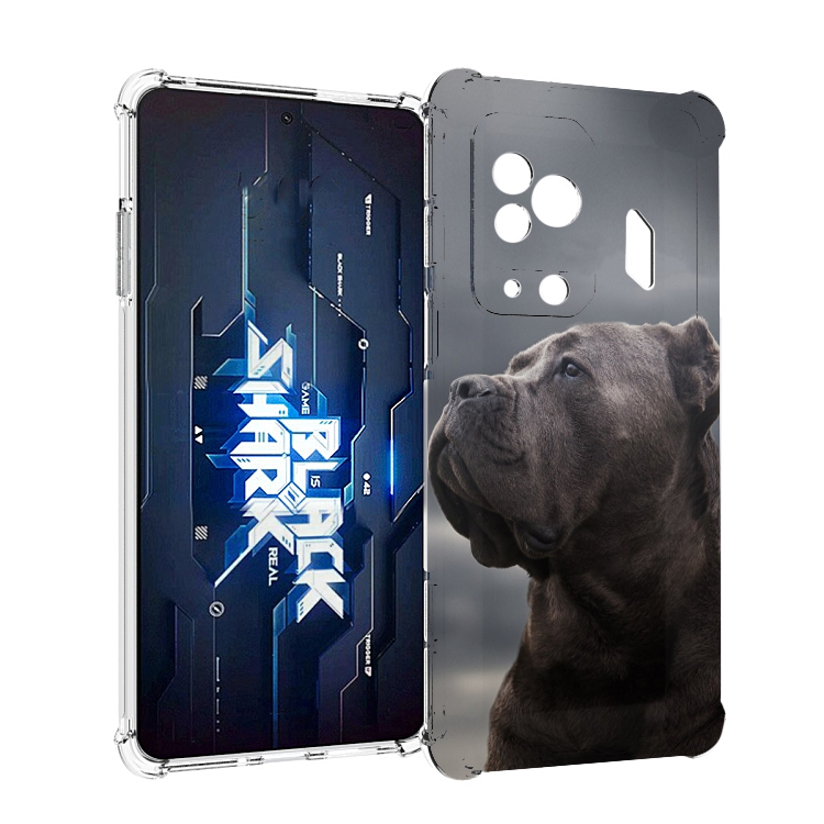 

Чехол MyPads кане корсо для Xiaomi Black Shark 5 Pro, Прозрачный, Tocco