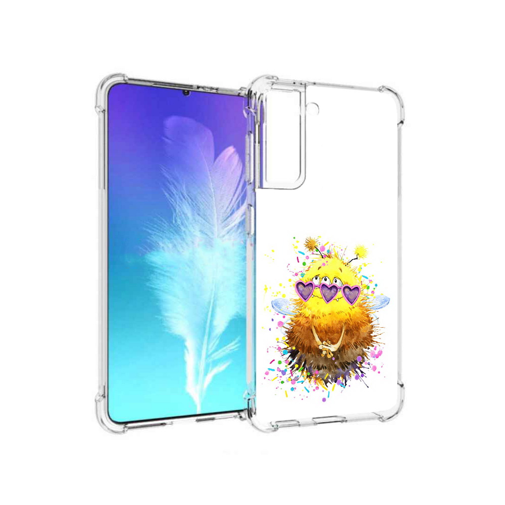 

Чехол MyPads Tocco для Samsung Galaxy S21 Пушитый шмель (PT157088.510.143), Прозрачный, Tocco