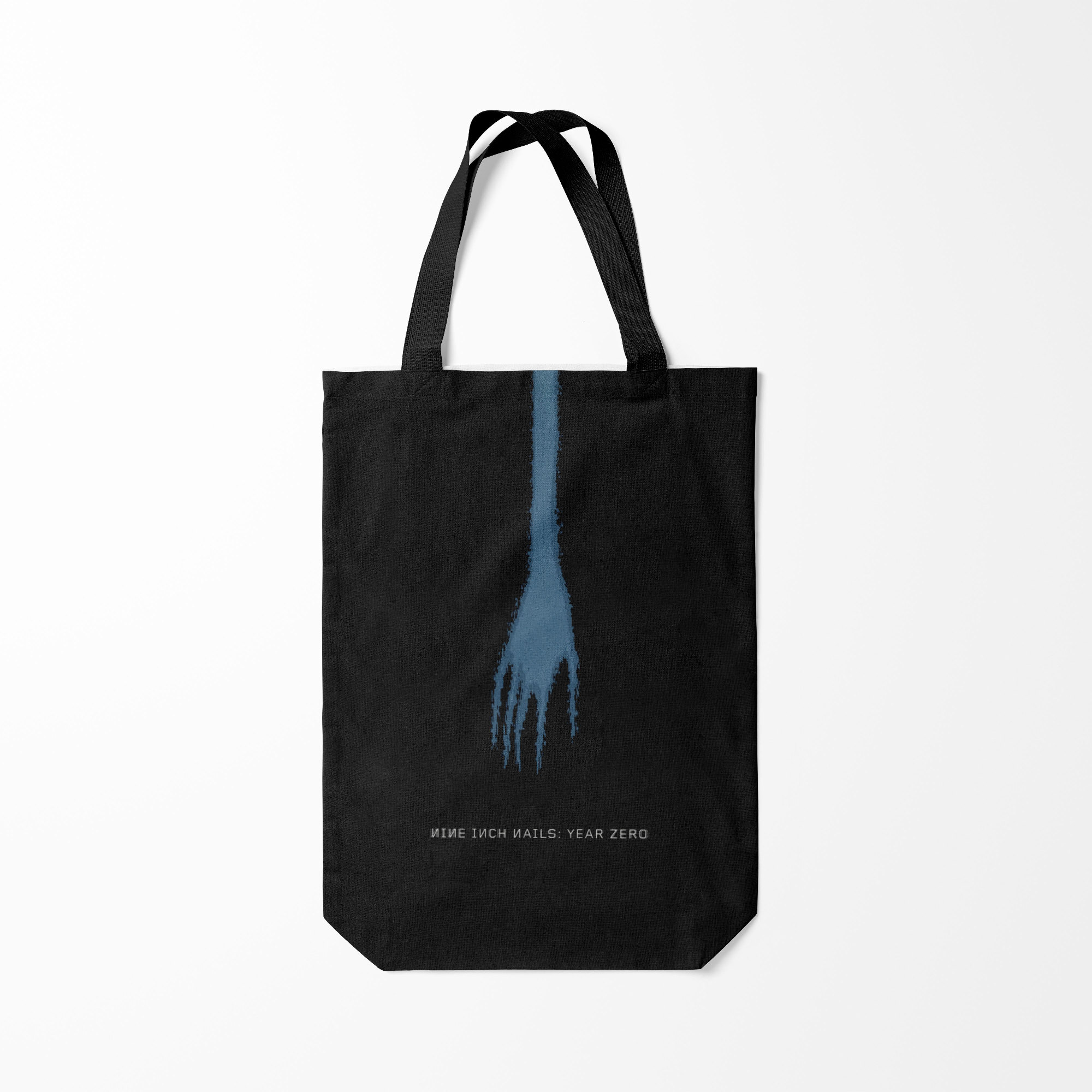 

Сумка шoппер унисекс Burnettie Hand of NIN, черный, Hand of NIN