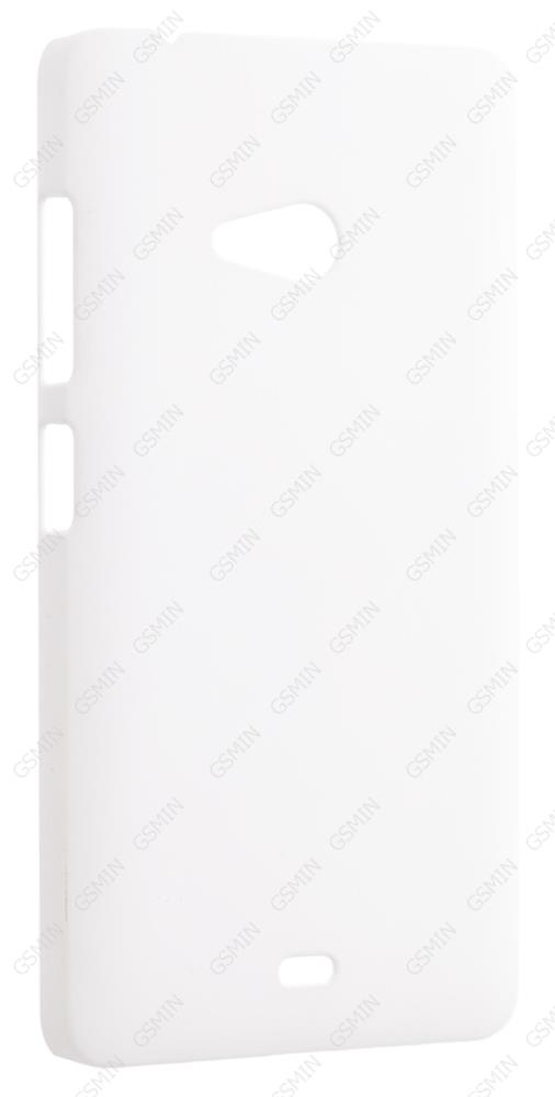 фото Чехол-накладка для microsoft lumia 540 dual sim (белый) hrs