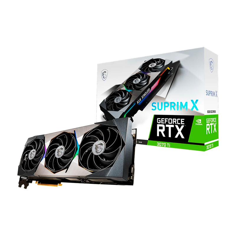 фото Видеокарта msi geforce rtx 3070 ti suprim x 8g