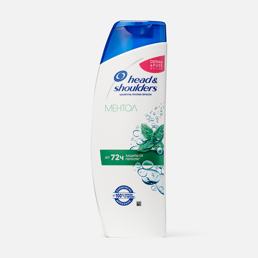 

Шампунь против перхоти Head&Shoulders 3 Action Ментол 400 мл, Против перхоти