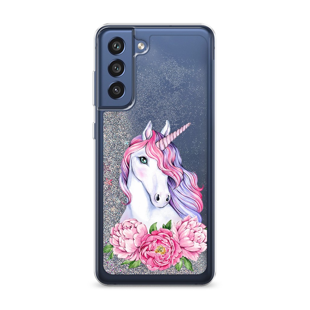 

Чехол Awog "Единорог с пионами" на Samsung Galaxy S21 FE, 2103091-1