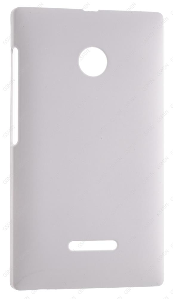 фото Чехол-накладка для microsoft lumia 435 dual sim / microsoft lumia 532 dual sim (белый) hrs