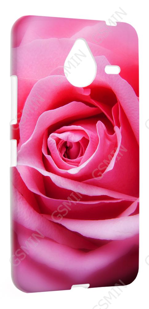 фото Чехол силиконовый для microsoft lumia 640 xl tpu (белый) (дизайн 95) hrs