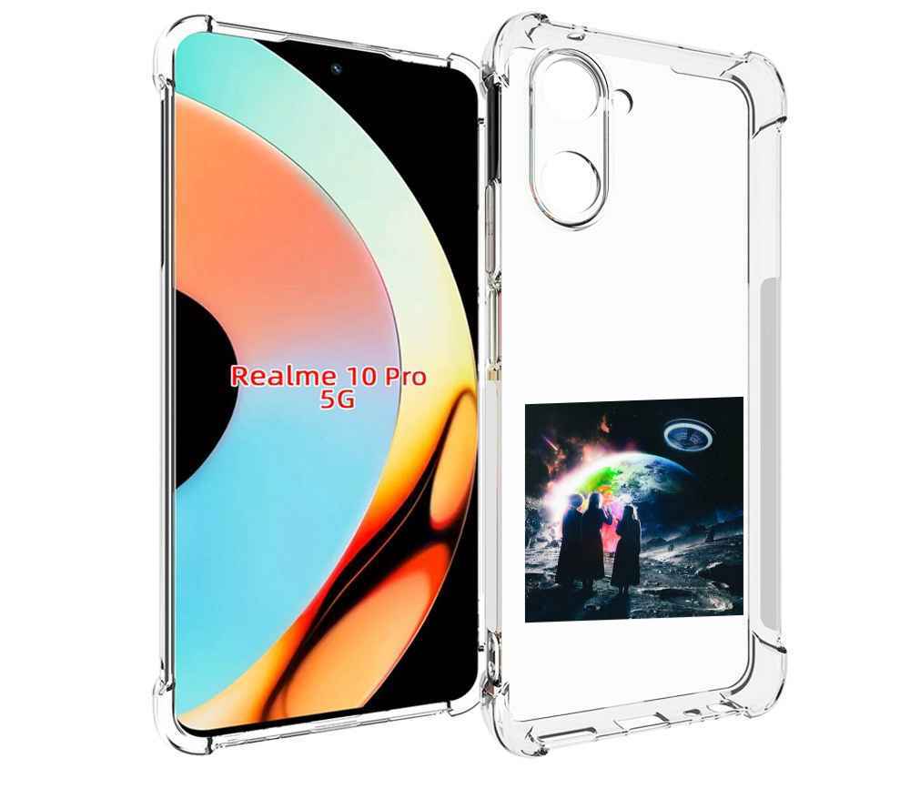 

Чехол бампер MyPads Lil Uzi Vert - Eternal Atake для Realme 10 P..., Прозрачный, Tocco