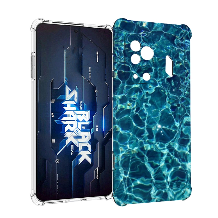 

Чехол MyPads красивая голубая вода для Xiaomi Black Shark 5 Pro, Прозрачный, Tocco