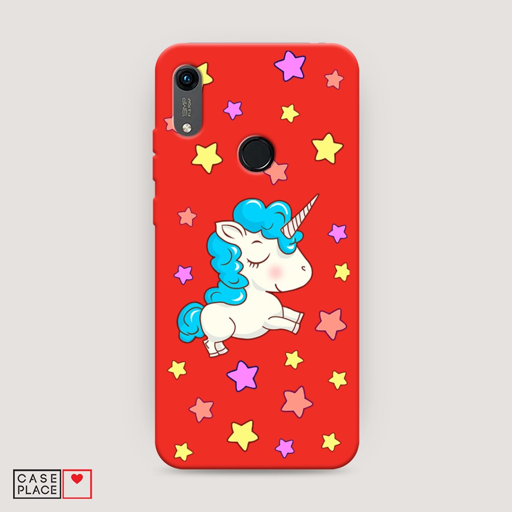 

Чехол Awog на Huawei Y6s "Звездный единорог", Разноцветный, 611553-1