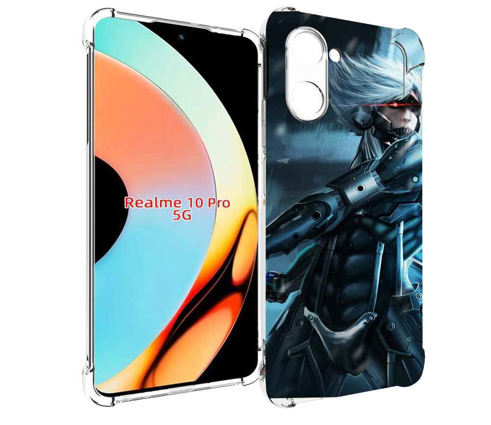 

Чехол бампер MyPads Metal Gear Rising Revengeance для Realme 10 ..., Прозрачный, Tocco