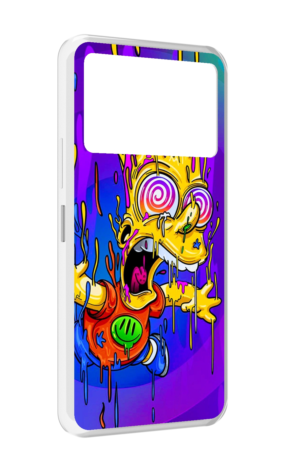 

Чехол MyPads Барт-арт-стрит для Infinix NOTE 12 VIP (X672), Прозрачный, Tocco